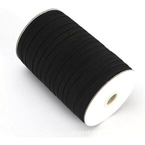 Braided Elastic 1/4'' Wide 144 Yards - Black