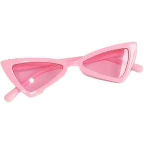 Pink Cat Sunglasses Funny Pet Sunglasses Dog Sunglasses,Pet Glasses Cool for Medium Large Dog Cat Photos Props Cat Eye Shape Pet Products Dog Sunglasses