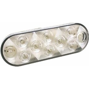 Kaper II L15-0045 Clear Lens Red diode 6" LED Stop/Turn/Tail Light