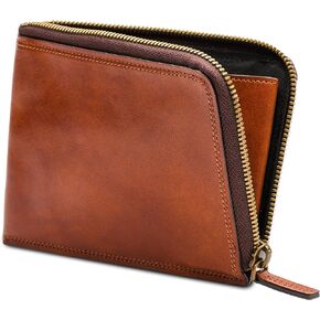 Bosca Old Leather Passport Case - Cognac