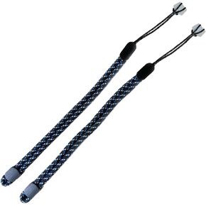 Annrybor Improved Replacement Wrist Wraps for Oculus Quest 3 Gen Controller, Professional Wrist Lanyards with Resin White Stopper, Replacement Adjustable Hand Straps For Quest 3 Controller（Blue）