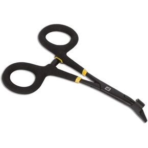 Hareline Dubbin Loon Outdoors Rogue Hook Removal Forceps, 5.5 inches, Black/Yellow