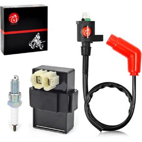 Igniter CDI and Ignition Coil Kit For Honda 2002-2020 Recon 250 TRX250TE TRX250TM TRX250X 2001-2008 TRX250EX 30410-HN6-000