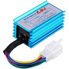 Triumilynn Racing AC 5 Pin CDI Box for GY6 50cc 70cc 90cc 110cc 125cc 140cc 150cc 160cc 139QMB 152QMI 157QMJ Chinese ATV Quad Go Kart Pit Dirt Bike Motorcycle - Blue