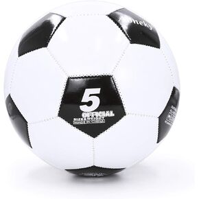 Aoneky Size 5 Traditional Soccer Ball - Ball Ships Deflated - Pump not Included