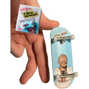 TAILWHIP Fingerboard pro Wood 32/34 mm pro Truck Lock Nuts, Bearing Wheel (Shark 34 mm)