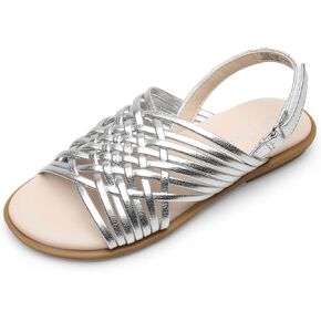 DREAM PAIRS Girls Sandals Gladiator Braided Flat Open Toe Summer Sandals in Kuwait