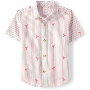 Gymboree,Boys,and Toddler Short Sleeve Button Up Shirt