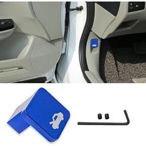 Hood Release Latch Handle, Auto Hood Release Pull Handle, Hood Latch Repair Kit, Hood Latch Release Handle Cable Repair Kit, Hood Release Aluminium Alloy Handle Pull Compatible with Honda (Black)