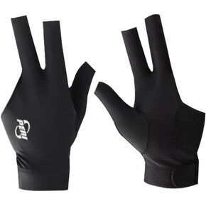 CRICAL PERI Gloves Three Fingers Gloves Lycra Thick Fabric Non-Slip Professional Pool Glove Snooker Glove Billiard Accessories
