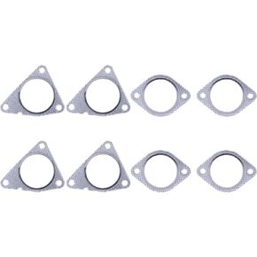 ApplianPar Engines Exhaust Down Pipe Gaskets Kit for Nissan 350Z 370Z for Infiniti G35 G37 Q50 Q60 Set of 4
