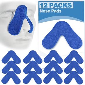Medihealer 12 Pack Nose Pads- Comfort Nose Pad for Avoiding Leaks, Red Mark, Pressure on Nose Bridge, Can Be Trimmed, Great Value Supplies