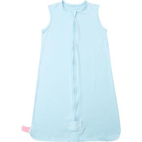 CocoCradle Baby Sleep Sacks Unisex Organic Cotton Toddlers' Sleeping Bags, 2-Way Safe Zippers 0.5TOG for Babies