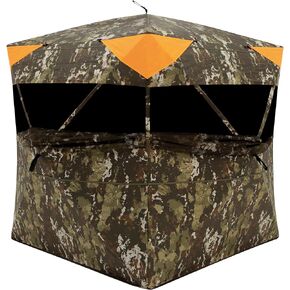 Barronett Blinds® Ace 250, Portable Hunting Blind, Large Pop-Up Hub Blind, Panoramic Shooting Windows, Lightweight, Crater™ Harvest, 67" x 75" x 75", AC250CH