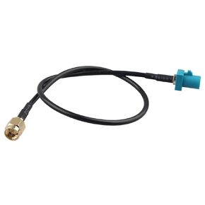 Futheda Fakra Z Male to SMA Male Plug Vehicle Aerial Antenna Adapter Cable RG174 15cm/6 inch Universal for Car Stereo Android Head Unit GPS Navigation DAB Digital Radio 4G LTE Telematics