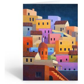 Stonehouse Collection | 10 Mexico Note Cards | Mexico | USA Made | Set of 10 Mexico Thank You, Blank Note Card (Adobe Inn)