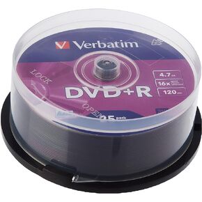 Verbatim DVD-R 16 x 4.7 GB Box 100 Units 43549 (4)