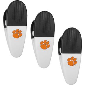 Siskiyou Sports NCAA Clemson Tigers Mini Chip Clip Magnets, 3 pk, One Size