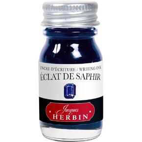 حبر قلم حبر J. Herbin - 10 مل معبأ في زجاجات - ECLAT de Saphir