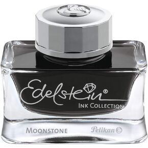Pelikan Edelstein Bottled Ink for Fountain Pens, Moonstone (Silver-Grey), 50ml, 1 Each (300827)