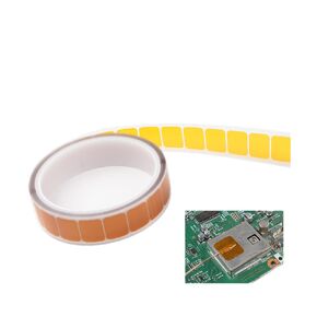 Thermocouple Adhesive Pad,Thermocouple Adhesive Tape,200 ℃ thermostability Stickers,Electronic Test Accessories,Special Fixed Adhesive Tape for Temperature Sensing Line(C. 500 Sheets)