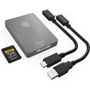 CFexpress Card Reader Type A USB 3.1 Gen2 10Gbps CFexpress Memory Card Adapter Portable Aluminum CFexpress Type A Reader Support Windows/Mac OS/Linux/Android