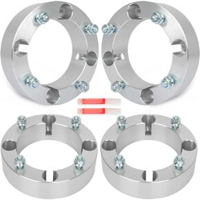 SCITOO 4Pcs 4x156 Wheel Spacers 2 inch Thread Pitch 3/8" x24 Hub Bore 131mm 4 Lug Wheel Spacers Fit for Polaris Sportsman XP 850 2011-2013