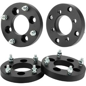 Youxmoto 4PCS 4x110 to 4x137 ATV Wheel Adapters Fit for Honda Recon 250 FourTrax 300 Rancher 350, Fit for Suzuki King Quad, 1inch/25mm Wheel Spacers with 77.8mm Hub Bore 10x1.25 Studs