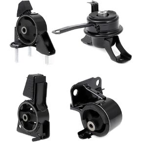 OCPTY Engine Motor and Trans Mount Compatible with 1998 1999 2000 2001 2002 for Toyota Corolla 1.8L # A7256 A7258 A7254 A7243 4PCS