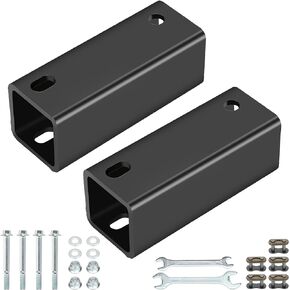 YOXUFA Engine Motor Riser Mount Square Tube 1.5" x 1.5" for Predator 212cc 224cc 196cc Coleman CT200U BT200X CT200U-EX Baja Warrior MB200 Mini Bike GX160 GX200 Engine 5.5hp 6.5hp Go Kart Parts