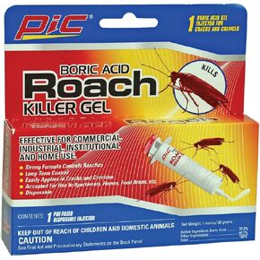 Pic GEL1 Roach Control Gel In Syringe, 1-Ounce