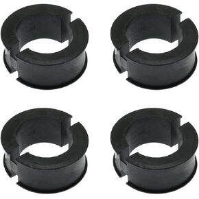 Maxmoral 4pcs Bicycle Handlebar Rubber Gasket 22.2 mm to 31.8 mm Bike Handlebar Shim Spacer for Mountain Bikes, Road Bikes Handlebar Gasket Adapter