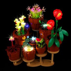 Kyglaring LED Light Kit (No Model) Designed for Lego Icons Dried Flower Centerpiece 10314 Artificial Plants Model Building kit - without Lego Set (Classic Version)