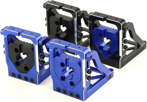 حامل محرك من سبيكة 7760 مناسب لـ TRAXXAS 1/5 X-Maxx 6S & X Maxx 8S & 1/6 XRT 8S RC أجزاء ترقية أجزاء محرك الإطلاق السريع كتيفة ثابتة (أسود) in Saudi Arabia