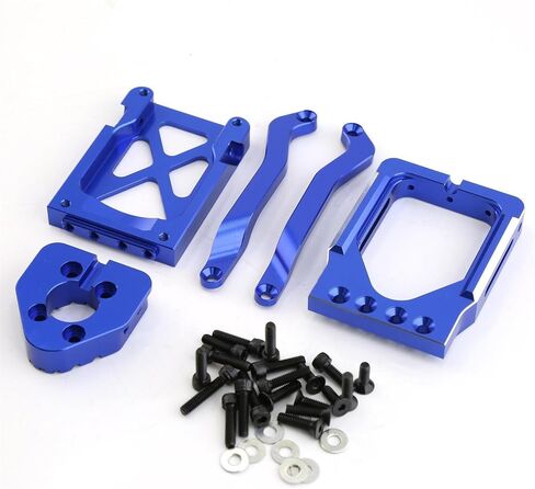 حامل محرك من سبيكة 7760 مناسب لـ TRAXXAS 1/5 X-Maxx 6S & X Maxx 8S & 1/6 XRT 8S RC أجزاء ترقية أجزاء محرك الإطلاق السريع كتيفة ثابتة (أسود) in Saudi Arabia