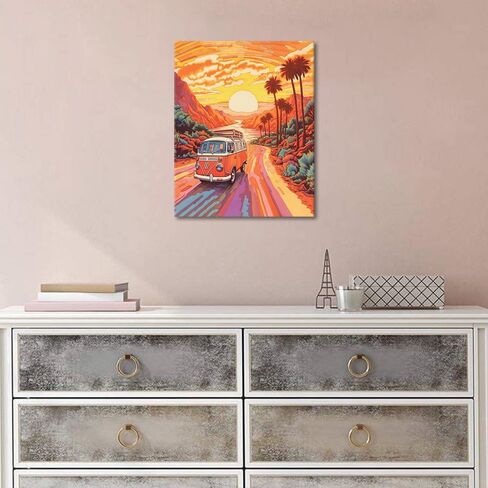 TUMOVO DIY Paint by Number Yorkshire Terrier Paint by Numbers for Adults Dog Abstract Adult Paint by Numbers Kids on Canvas Wall Art Paint by Numbers for Adults Beginner 16x20 inch in Saudi Arabia