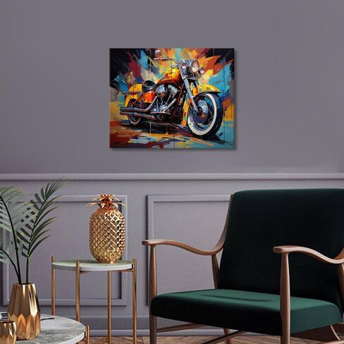 TUMOVO DIY الطلاء حسب الرقم يوركشاير جحر الطلاء بالأرقام للبالغين الكلب مجردة الطلاء الكبار بالأرقام الأطفال على قماش جدار الفن الطلاء بالأرقام للبالغين المبتدئين 16 × 20 بوصة in Kuwait