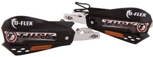 Tusk D-Flex Handguards with MX Shields and Turn Signals Black Bar Mounts (1 1/8") in Saudi Arabia