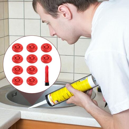 Caulking Caps Caulk Tube Sealer Caps Caulk Saver Caps Caulking Nozzle Tips Covers Reusable Caulk Cover Sealer for Sealing and Preserving in Saudi Arabia