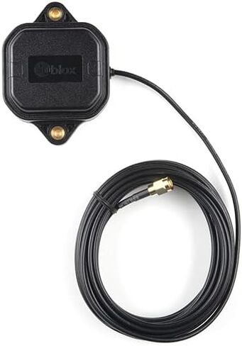 SparkFun GNSS-RTK Accessory Kit - Includes 1x GNSS Magnetic Mount Antenna 1x Antenna Ground Plate 1x Reversible USB A to USB C Cable 0.8 Meter Cable Length - Designed for The u-blox F9 Platform in Saudi Arabia