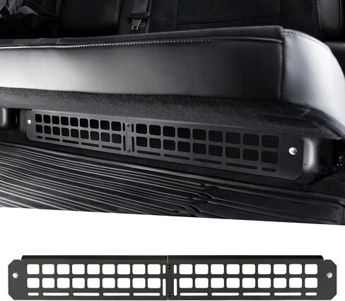 لوحة مقسمة أسفل المقعد من TECHPICCO متوافقة مع Ford F150 2015+/Raptor 2015+/Super Duty 2017+، وحدة تخزين تحت المقعد متوافقة مع ملحقات F150 (أسود) in Kuwait