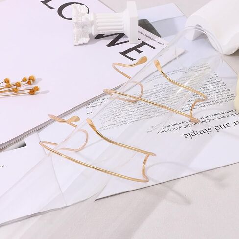 SONNYX 2 قطعة سوار الذراع العلوي الإسورة للنساء الفضة الذهب قابل للتعديل شارة الذراع الحد الأدنى بسيط مفتوح الذراع الكفة مجوهرات هدية in Kuwait