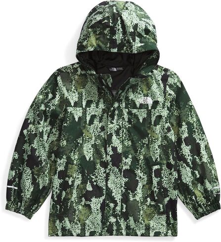 سترة المطر Antora للأطفال من THE NORTH FACE، طباعة مموهة ميستي سيج، 7 in Saudi Arabia