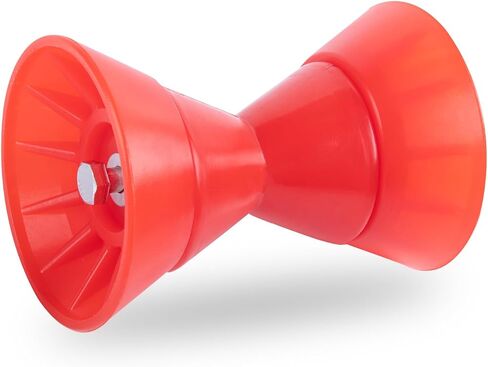 Anglerbasics 4 inch Boat Trailer Roller: Assembly Poly Bow Roller with Spoke fits 1/2" Shaft PU Material Boat Trailer Guides in Saudi Arabia
