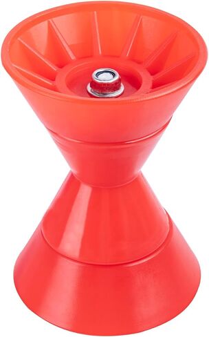 Anglerbasics 4 inch Boat Trailer Roller: Assembly Poly Bow Roller with Spoke fits 1/2" Shaft PU Material Boat Trailer Guides in Saudi Arabia