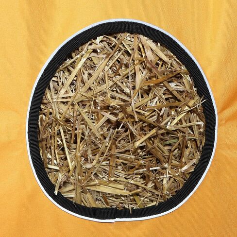 حقيبة حمل Hay Feeder 1200 D من Majestic Ally للخيول والأغنام مع زخرفة عاكسة - تقلل من النفايات - تأتي مع شبكة قش مقاس 91.44 سم. (أسود) in Saudi Arabia