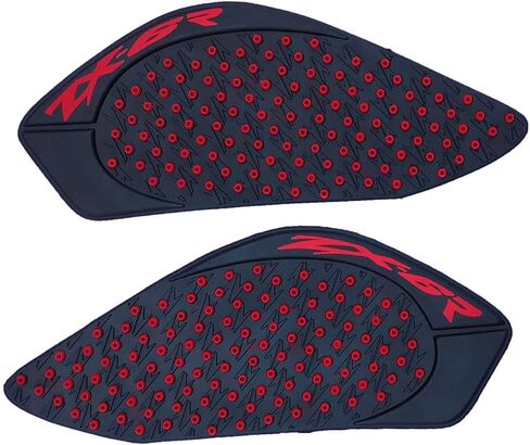Red Gas Fuel Tank Pad Traction Side Fuel Knee Grip Decal Compatible with Kawasaki Ninja ZX6R 2009-2019 in Kuwait