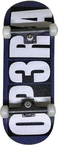 LEEFAI Op3ra Pro Fingerboard Complete 34 * 96mm Maples Wood Deck,UV Printing Graphic-Solid Single Axles Pro Trucks & 5 Urethane Bearing Wheels,-Replace Bushings-Blocks(Blue) Edition in Kuwait