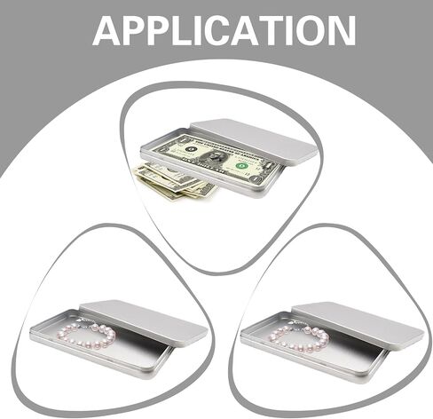 2pcs Cash Box Paper Money Holder Cash Organizer Money Box Money Storage Currency Cash Tray with Currency Collection Sleeves Protector 100pcs OPP Bags Dollar Bill Holder for Collector in Saudi Arabia