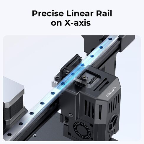 طابعة Creality Ender 3 V3 KE الرسمية ثلاثية الأبعاد، ترقية سرعة الطباعة القصوى 500 مم/ثانية مع مراوح مزدوجة للسكك الحديدية الخطية ذات المحور X والخوارزميات الذكية 60 وات سخان سيراميك مقاس طباعة Hotend 8.66*8.66*9.44 بوصة in Saudi Arabia